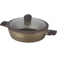 Florina Cava Diepe Pan 24 cm 2.4L met Deksel - Inductie & Gas