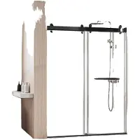 Vevor Frameloze Douchedeur (1219 x 19330 mm / B x H)
