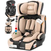 Kidiz kinderautostoeltje | kuip autostoeltje | 9 kg - 36 kg 1-12 jaar | groep 1/2 / 3 | universeel | goedgekeurd volgens ECE R44/04 | 6 verschillende kleuren | - Beige