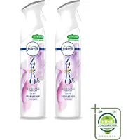 Febreze 2 x Spray - Zero % - Orchidee - Luchtverfrisser - 300ml - Grootverpakking - Vaatwasstrips - Luchtverfrisser - Geuren Verwijderen - Orchidee Geur - Frisse Geur - Zero %