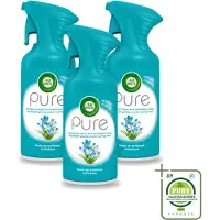 Air Wick 3 x - Luchtverfrisser Spray - Pure Lentedauw - 250ml - Grootverpakking - Vaatwasstrips - Luchtverfrisser - Lentedauw - Frisse Geur - Luchtverfrissende Spray - Natuurlijke Geur