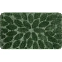 Dywany Łuszczów Zachte Groene Badmat 50x80cm - Antislip & Wasbaar