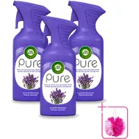 Air Wick 3 x - Luchtverfrisser Spray - Paarse Lavendel - 250ml - Bulkverpakking - Luchtverfrisser - Douchemop - Lavendel