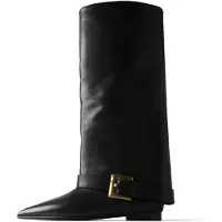 L37 HANDMADE SHOES Boots 'WRITTEN IN THE STARS' zwart