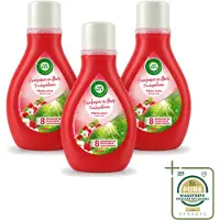 Air Wick 3 x – Luchtverfrisser – Actieve Wiek Framboos & Bloesem – 375 ml - Wasstrips - Luchtverfrisser - Geur - Framboos En Bloesem - Actieve Wiek - Geurverspreiding