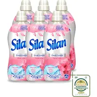 Silan 6 x – Wasverzachter – Fresh Control Floral Crisp – 1056 ml - Wasstrips - Wasverzachter - Frisheid - Bloemige Geur - Wasmachine - Textiel Verzachter