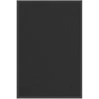 vidaXL Deurmat 60x90 cm zwart