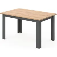 Vicco Eettafel Karlos Krachtige eik goud 140 x 90 cm, Model 36816