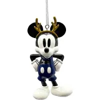 Disney Plastic 3D delftsblauw Mickey 9 cm ornament
