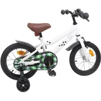 vidaXL Kinderfiets 12 Inch voor 2-4 jaar oud Wit