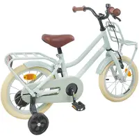 vidaXL Kinderfiets 16 Inch voor 4-6 jaar oud Lichtgroen