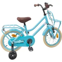 vidaXL Kinderfiets, 12 inch, geschikt voor kinderen van 2-4 jaar, hemelsblauw