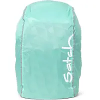 Satch regenhoes Rain Cover Mint turquoise wit