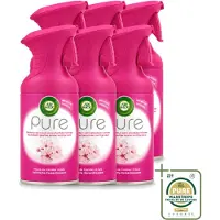 Air Wick 6 x - Luchtverfrisser Spray - Aziatische Kersenbloesem - 250ml - Wasstrips - Luchtverfrisser - Geurverfrisser - Kersenbloesem - Geur Neutraliseren - Kamer Geur