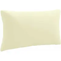 vidaXL Rugkussen PUTTEN 100% Polyester Crèmekleurig 80 x 40 x 15 cm