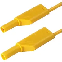Hirschmann Test & Measurement MLS WS 200/1 ge Veiligheidsmeetsnoer Banaanstekker 4 mm Banaanstekker 4 mm 2.00 m Geel 1 stuk(s)