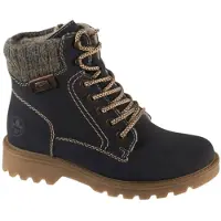 Rieker Veterlaarsjes donkerblauw
