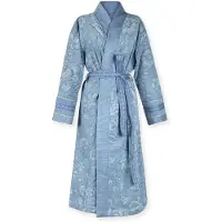 Pip studio Jasmin Jacquard Badjas Licht blauw XS