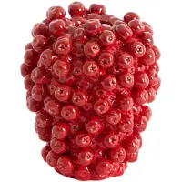 Light & Living - Vaas BERRIES - 15x14.5x17.5 cm - Rood
