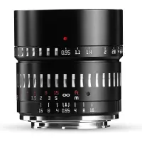 TTArtisan APS-C 50mm F/0.95 Fuji X mount Black + Silver
