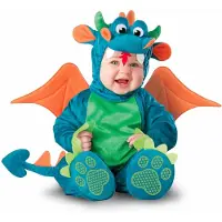 Vegaoo - Draken kostuum voor baby's - Luxe