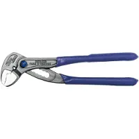 SW-Stahl 41718L waterpomptang 180 mm I snelle drukknopverstelling I veiligheidsklembeveiliging I micro-glijslijpen I dubbelgetande grijpbekken
