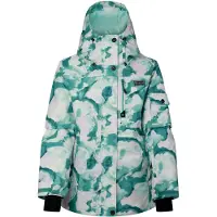 Regatta Snowline-skijas voor dames met marmereffect (Teal)