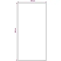 vidaXL Lopers Tapijt FLORNES Geweven Okergoud Bladeren 100 x 200 cm PP