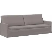 vidaXL - 3-zits - sofa - Taupe - 220 - x - 81 - x - 82 - cm - Stof