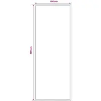 vidaXL - Lopers - Tapijt - FLORNES - Geweven - Bruin - 100 - x - 300 - cm - PP - 7 - mm