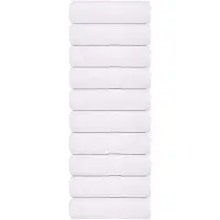 vidaXL Washandjes FROGN 10 st 30x30 cm 360 g/m² wit
