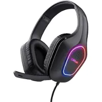 Trust GXT 416 Zirox - Gaming Headset - RGB Verlichting - Bedraad - 50mm Drivers - Over-ear - Zwart