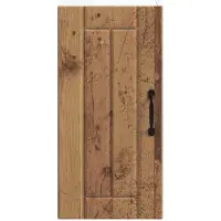 vidaXL Keukenbovenkast Lucca bewerkt hout oud houtkleurig