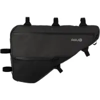 Agu Venture - Full Frame Bag - Bikepacking Tas - 12L - Zwart - Waterafstotend Polyester - YKK Ritssluiting - 3M Reflectie