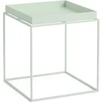 HAY Tray Table medium bijzettafel Soft mint, 40x40x44 cm