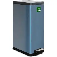 Floordirekt Müllember Zack, blau metallic, 15 liter
