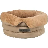 Trixie hondenmand liano soft rond zand/bruin - 45x45x20 cm