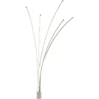 Globo Design vloerlamp Bizzy zand bruin