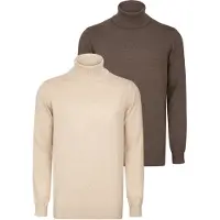 Felix Hardy Set Van 2 Coltruien - 100% Katoen Heren Beige-Bruin - M