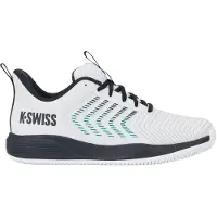 K-Swiss Padelschoen Men Ultrashot Light Clay White/Carbon/Baltic-Schoenmaat 41,5