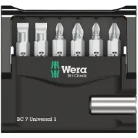 Wera Bit-Check 7 Universal 1 SB, 7 -delig - 1 stuk(s) - 05073406001