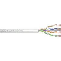 Digitus CAT 6A U/UTP Gekruld koperpaar, patchkabel, 100 meter, grijs