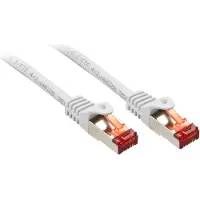 Lindy 47387 RJ45 Netwerkkabel, patchkabel CAT 6 S/FTP 7.50 m Wit Afgeschermd 1 stuk(s)