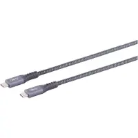 S-Impuls Premium USB-C naar USB-C kabel - USB4 (tot 20 Gbit/s) - PD tot 100W - video tot 4K 60Hz / zwart - 2 meter