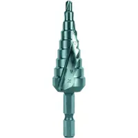 RUKO 101051H Getrapte boor 4 - 20 mm HSS Gezamenlijke lengte 81 mm Zeskant schacht 1 stuk(s)