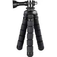 Hama Ministatief Flex voor smartphone en GoPro, 14cm, zwart