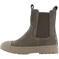 Shoesme suède enkelboots - taupe Bruin - maat 26 | Enkelboot van
