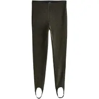 Next - Dames - Corduroy legging met bandje om de voet - Groen