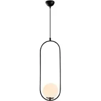 Opviq Hanglamp Cassidy | metaal zwart 20x15x146 cm hanglampen | NADUVI