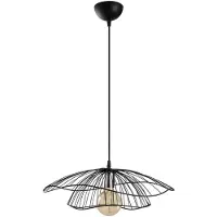 Opviq Hanglamp Tel 6500, dimbaar, zwart, Woon-/ Eetkamer, metaal, Modern, hanglamp